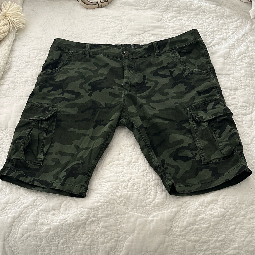 Men's Camouflage Cargo Shorts
